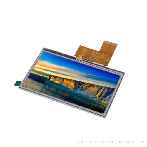 Ronen 5 Inch 480*272 TFT LCD Display Resistive Touch Screens